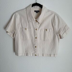J.CREW Collared Cotton Button Up